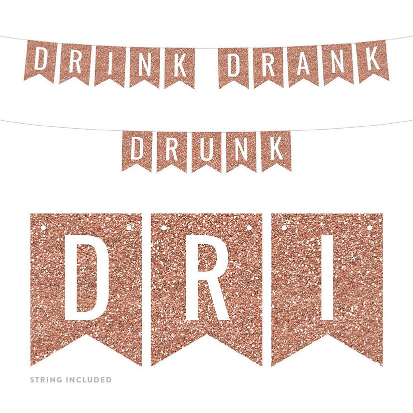 Drink Drank Drunk 4x5.5IN Banner Image