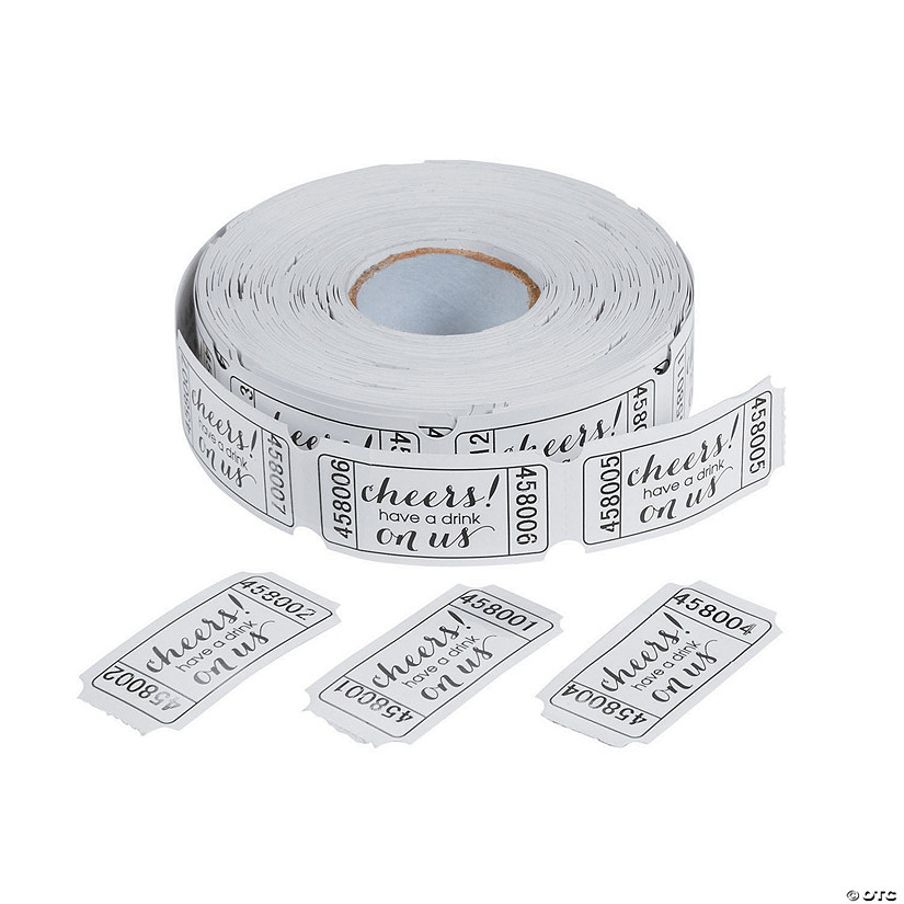 Drink Ticket Roll