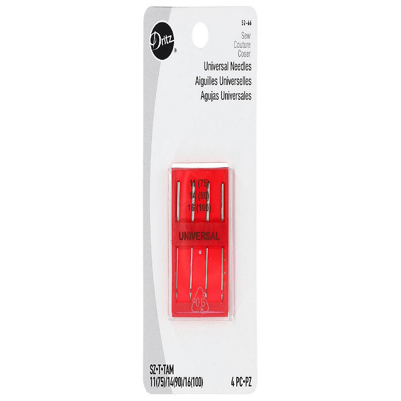 Dritz Machine Needle Universal Astd 11/14/16 4pc