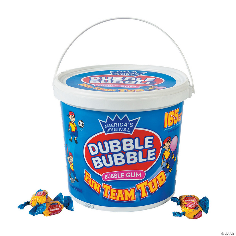 Dubble Bubble&#174; Team Tub - 165 Pc. Image