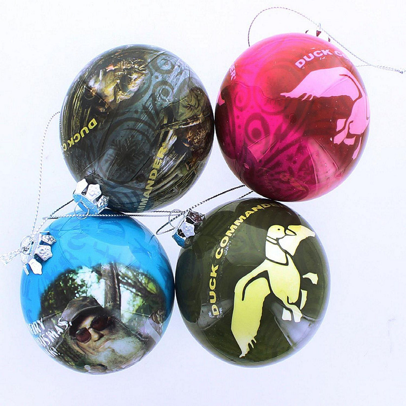Duck Dynasty 4-Pack Christmas Ornament Set Image