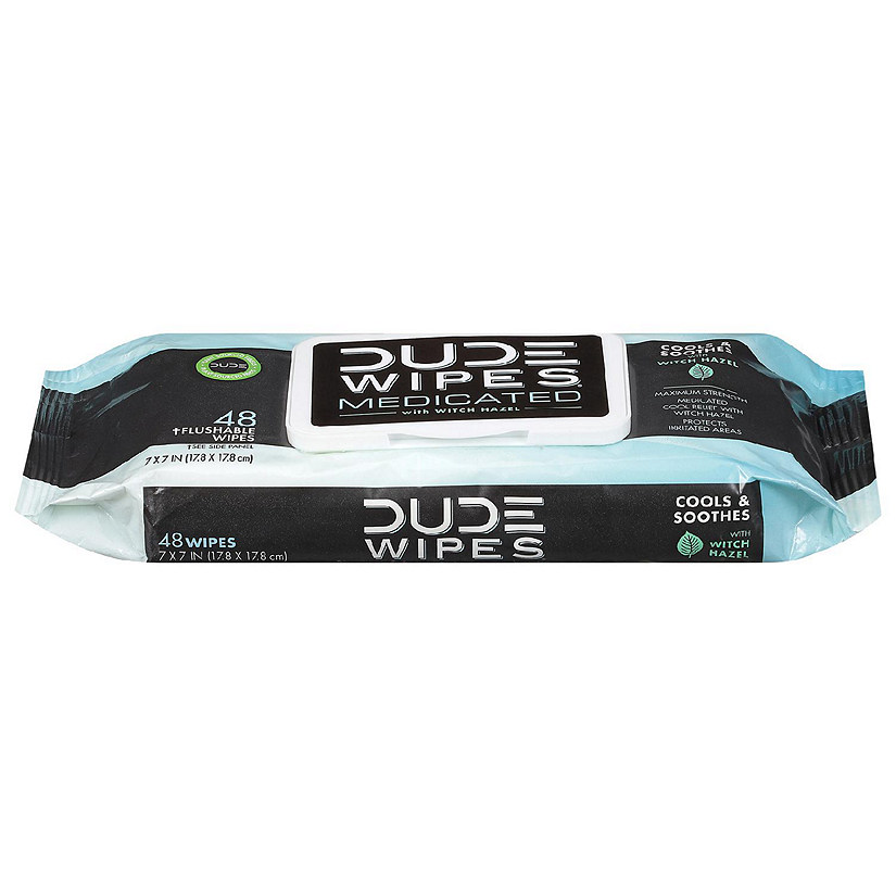 DUDE Wipes Dispenser Flushable (48-Count)