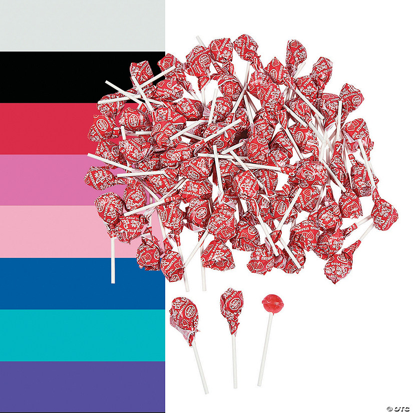Dum Dums<sup>&#174; </sup>Solid Color Lollipops - 75 Pc. Image