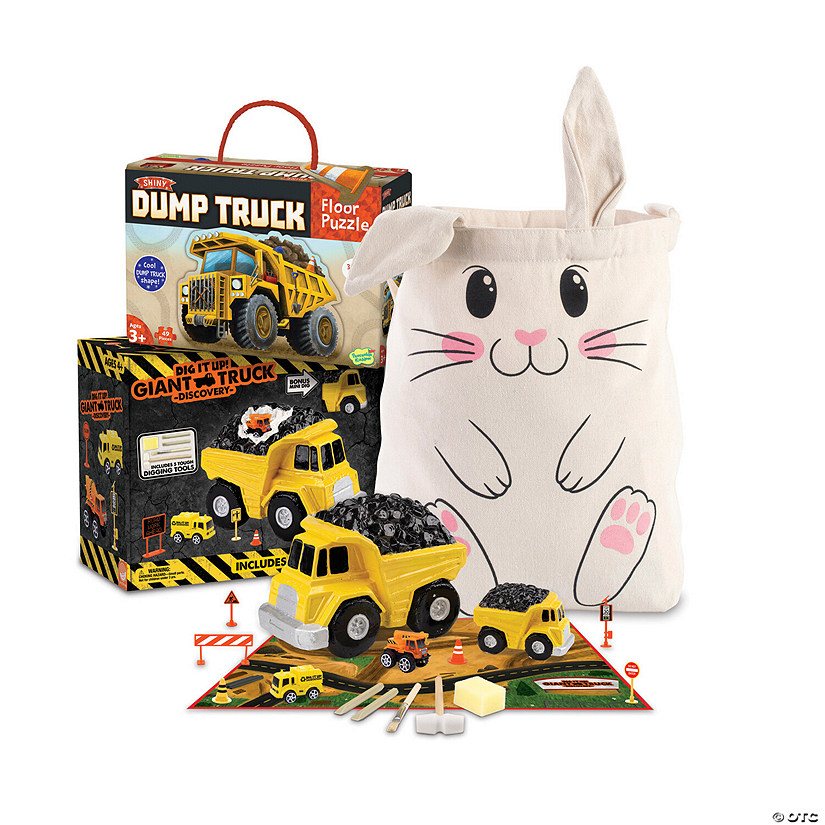 Dump Truck Lovers Easter Basket Image