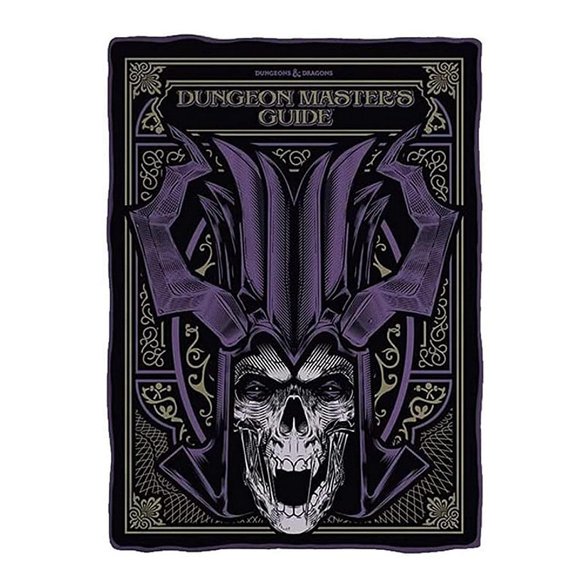 Dungeons & Dragons Dungeon Masters Guide 45 x 60 Inch Throw Blanket