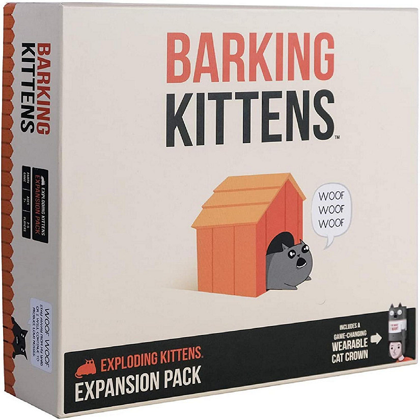 Dup Exploding Kittens Barking Kittens Expansion Pack Party Game