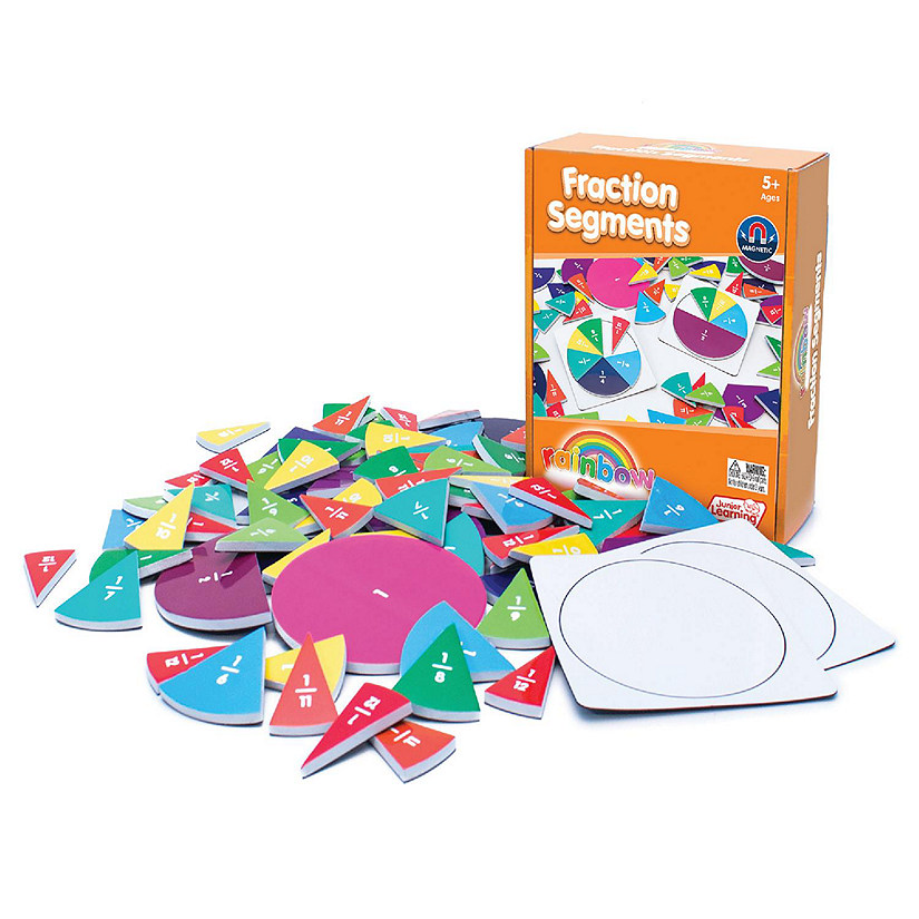DUP Junior Learning Fraction Segments - Magnetic Activities Learning Set Image