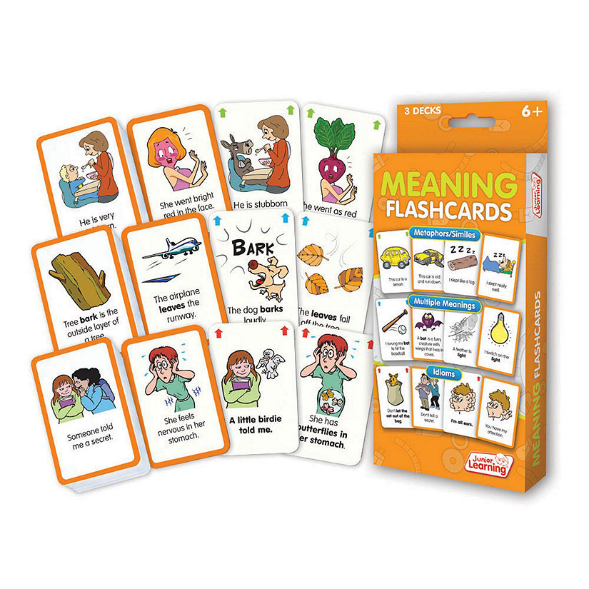 DUP Junior Learning JL207 Meaning Flashcards Medium Image