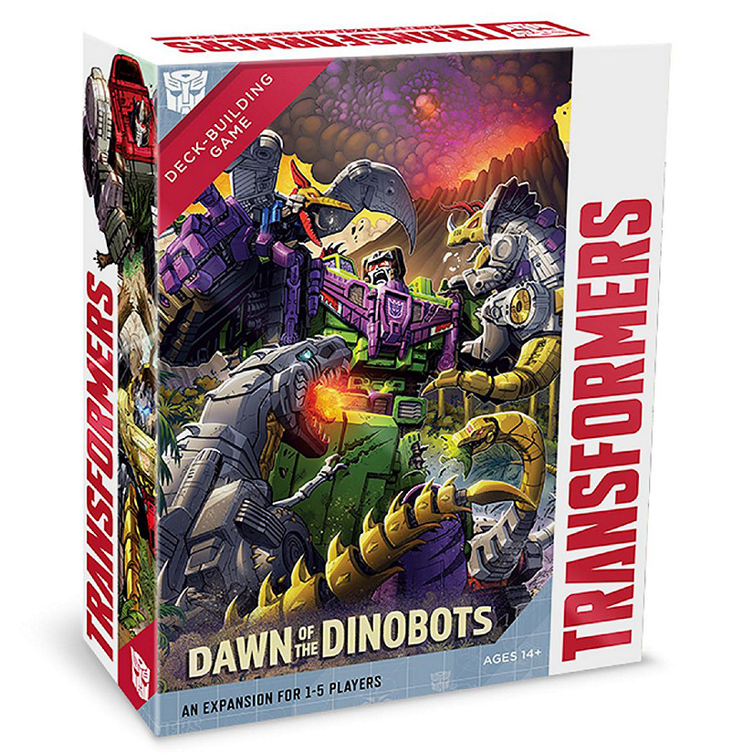 Dup Transformers Deck-Building Game: Dawn Of The Dinobots Expansion -14+ Image