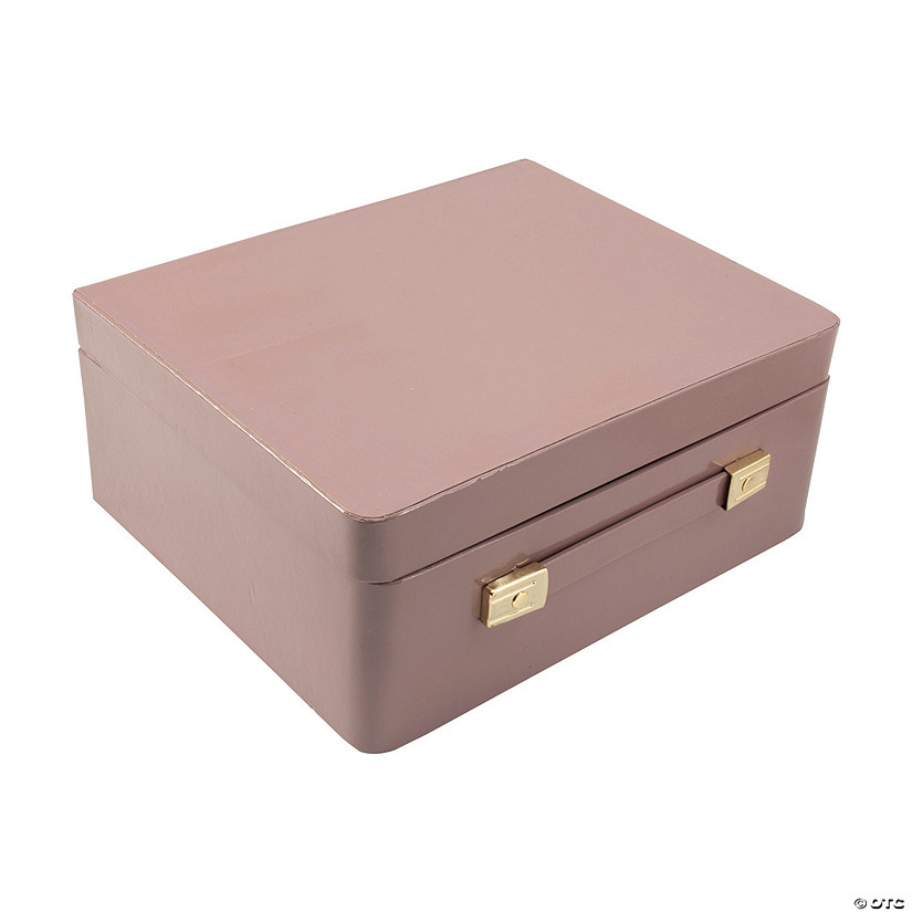 Dusty Pink Mini Suitcase Centerpiece Image