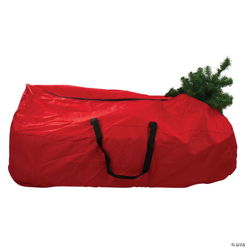 Dyno - 56" Red and Black Rolling Artificial Christmas Tree Storage Bag Image