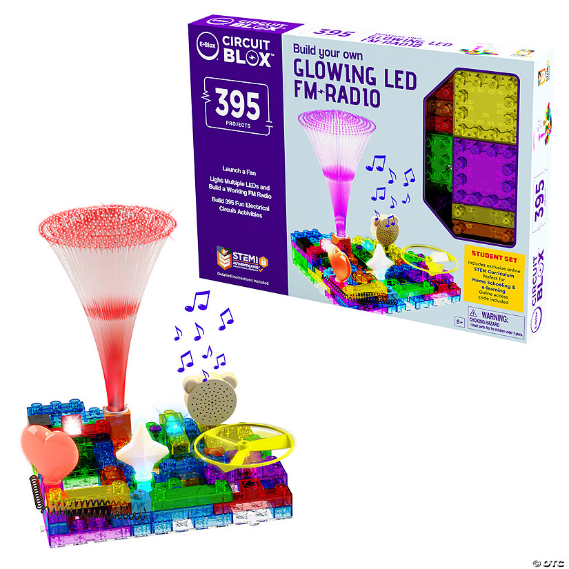 E-Blox&amp;#174; Circuit Blox&amp;#8482; Student Set, 395 Projects Image