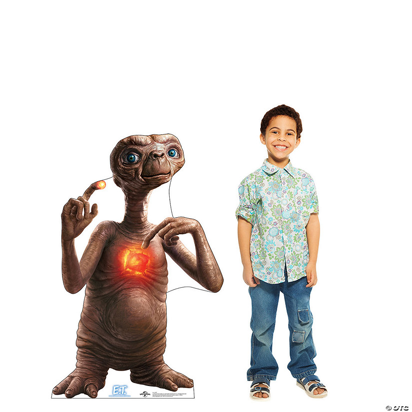 E.T. The Extra-Terrestrial Life-Size&#160;Cardboard&#160;Cutout Stand-Up Image