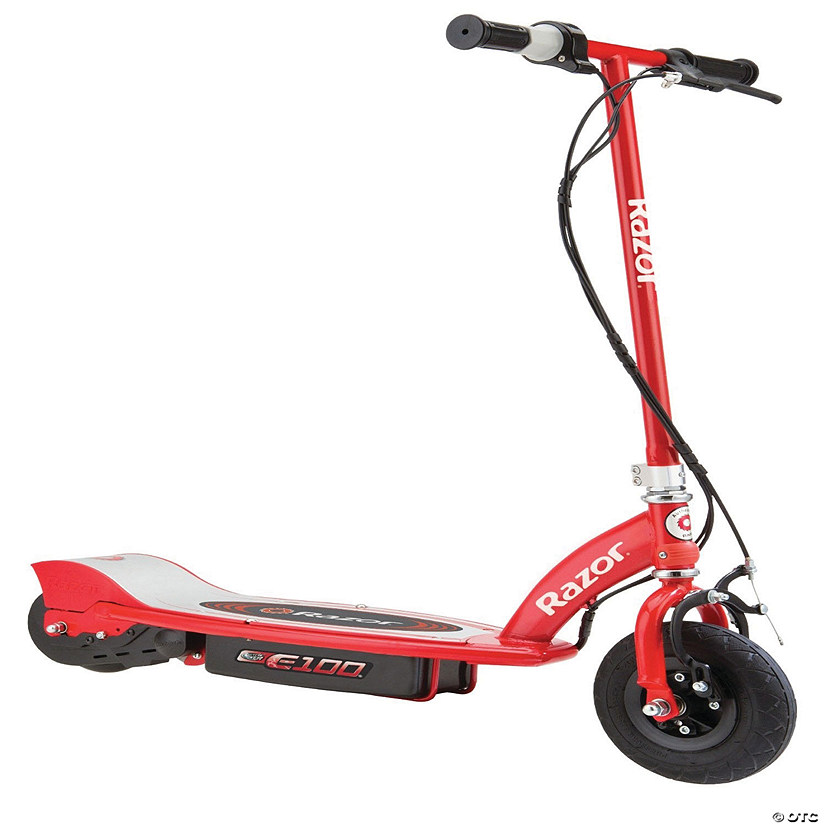 E100 ELECTRIC SCOOTER: RED Image