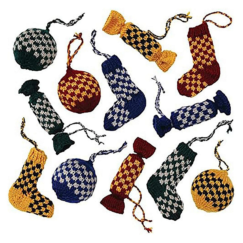 Eaglemoss Harry Potter Knit Craft Set Christmas Decoration Kit Brand New Image