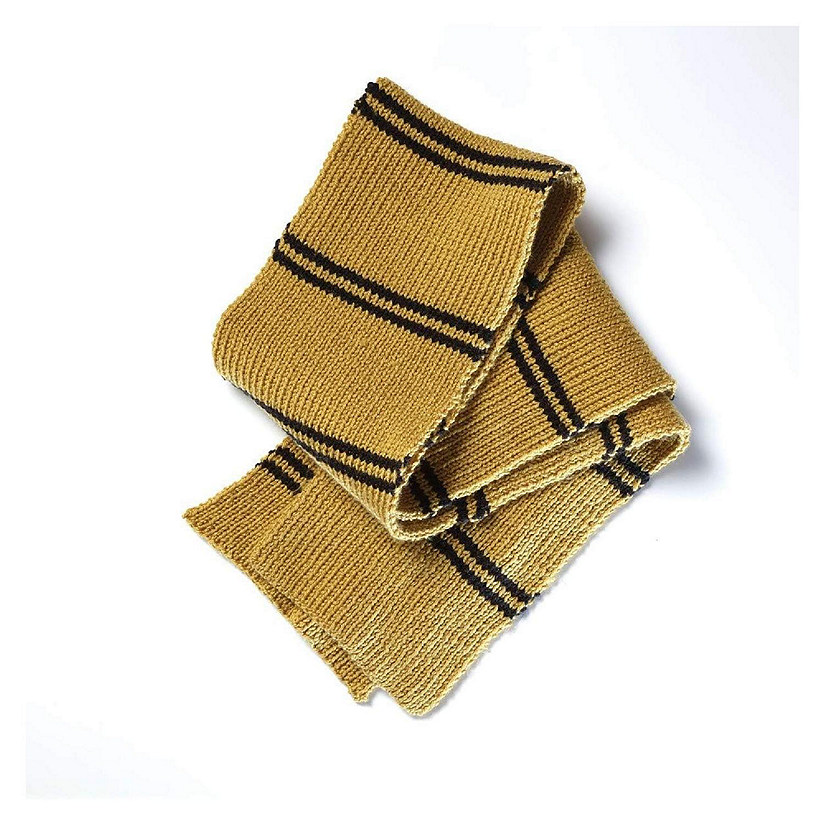 Eaglemoss Harry Potter Knit Craft Set Scarf Hufflepuff House Brand New Image