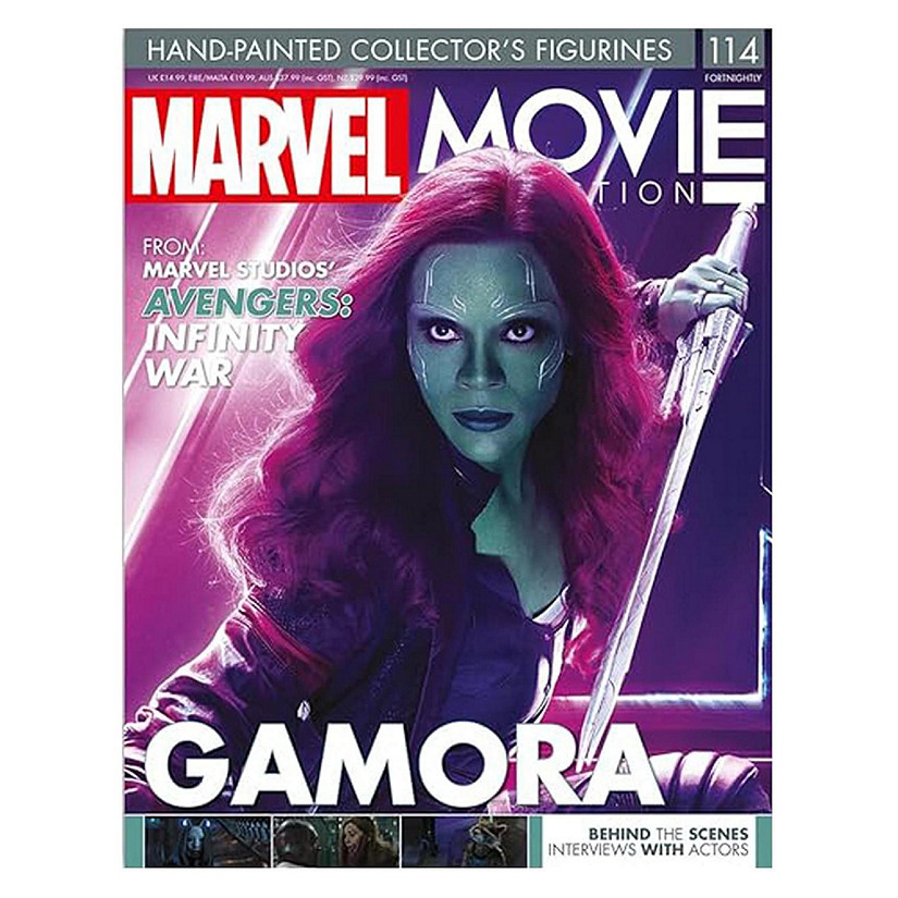 Eaglemoss Marvel Movie Collection Magazine Issue #114 Gamora Brand New Image