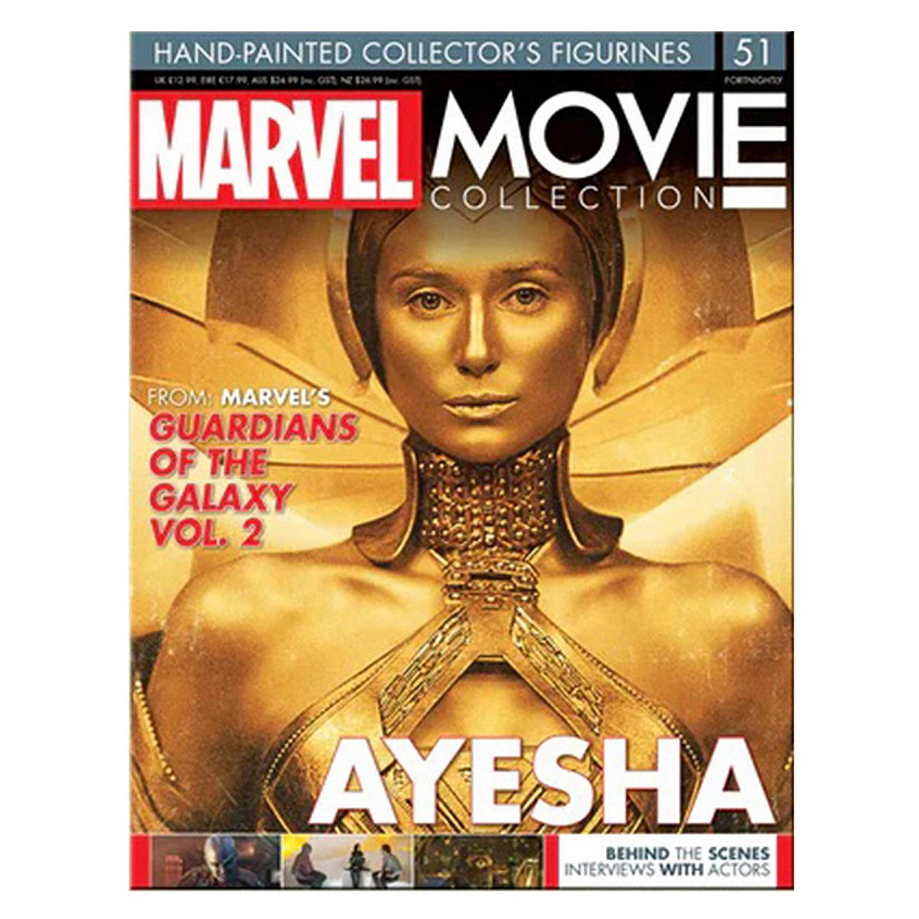 Eaglemoss Marvel Movie Collection Magazine Issue #51 Ayesha Brand New Image