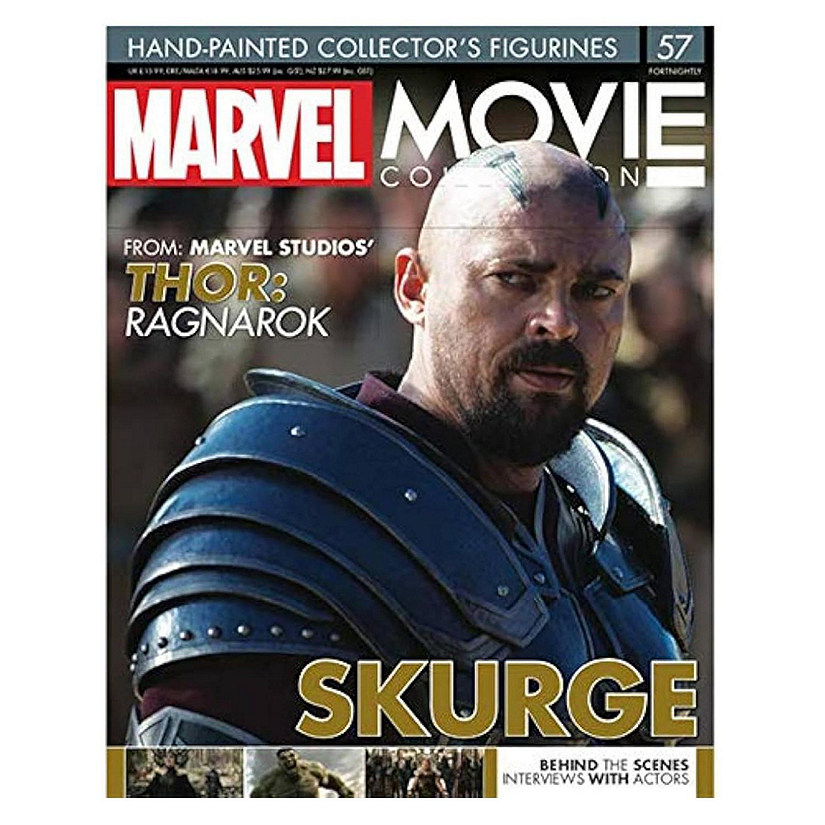 Eaglemoss Marvel Movie Collection Magazine Issue #57 Skurge Brand New Image