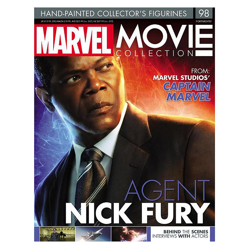 Eaglemoss Marvel Movie Collection Magazine Issue #98 Agent Nick Fury Brand New Image