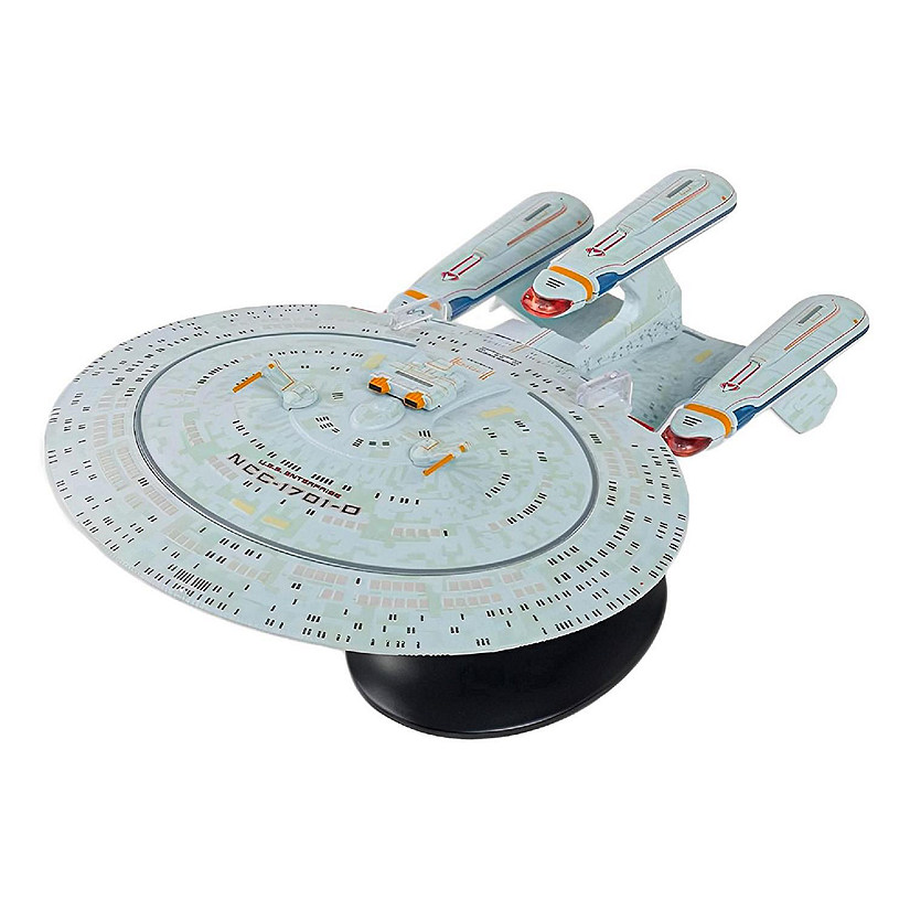 Eaglemoss Star Trek Ship Replica  U.S.S. Enterprise NCC 1701 D Dreadnought Image