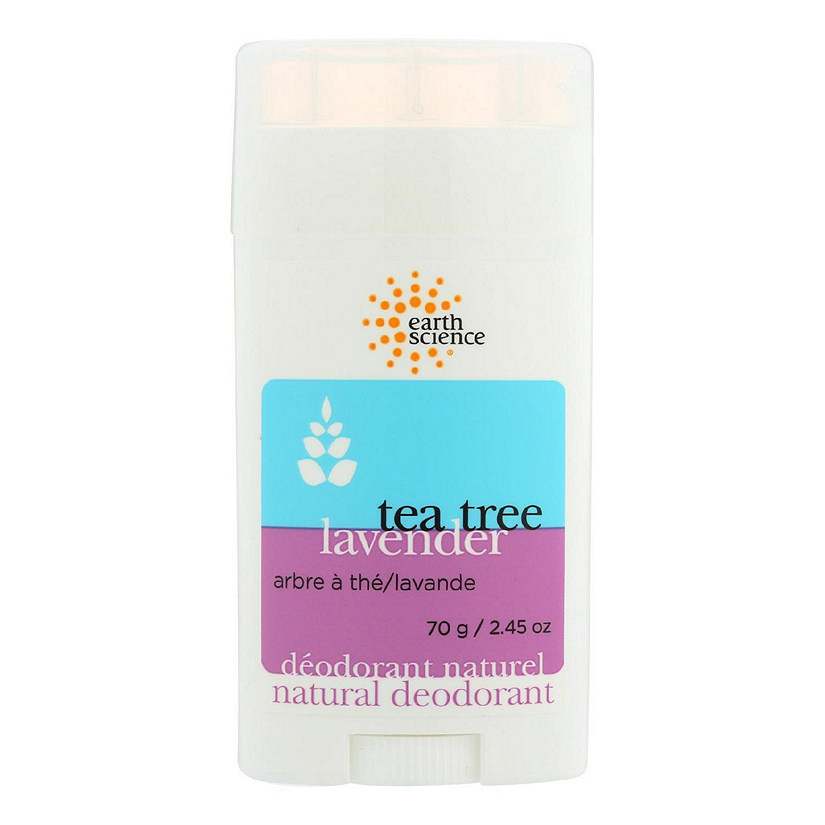 Earth Science Natural Tea Tree Deodorant Lavender - 2.5 oz Image