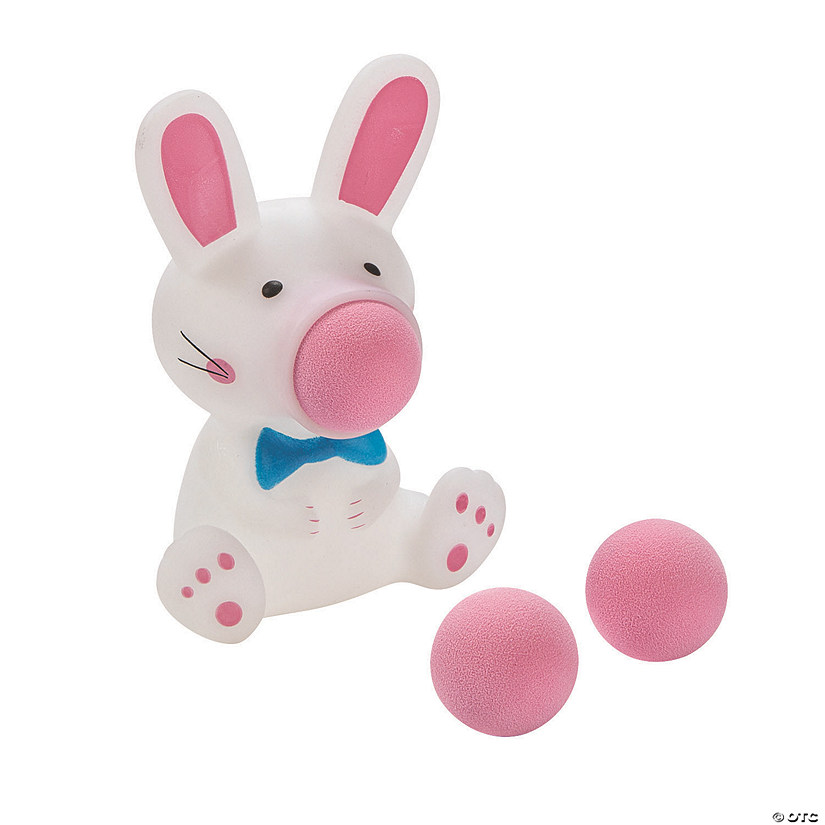 Easter Bunny Ball Launchers - 12 Pc. Image