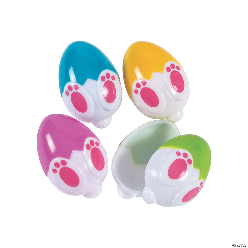 Easter Bunny Butt Plastic Easter Eggs 12 Pc. Oriental Trading