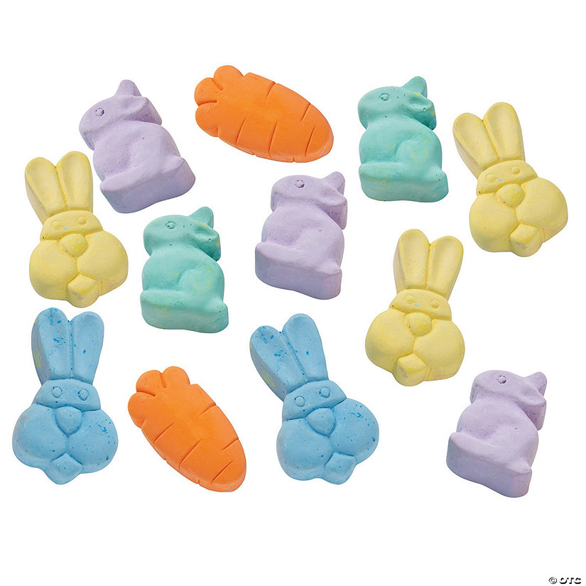 Easter Bunny Chalk Sets 6 Pc. Oriental Trading