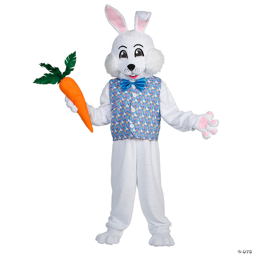 Easter Bunny Costume with Reversible Vest and Bowtie Oriental Trading