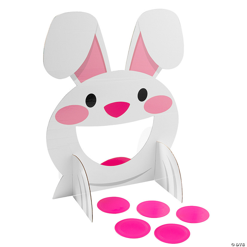 Easter Bunny Disc Toss Game Image