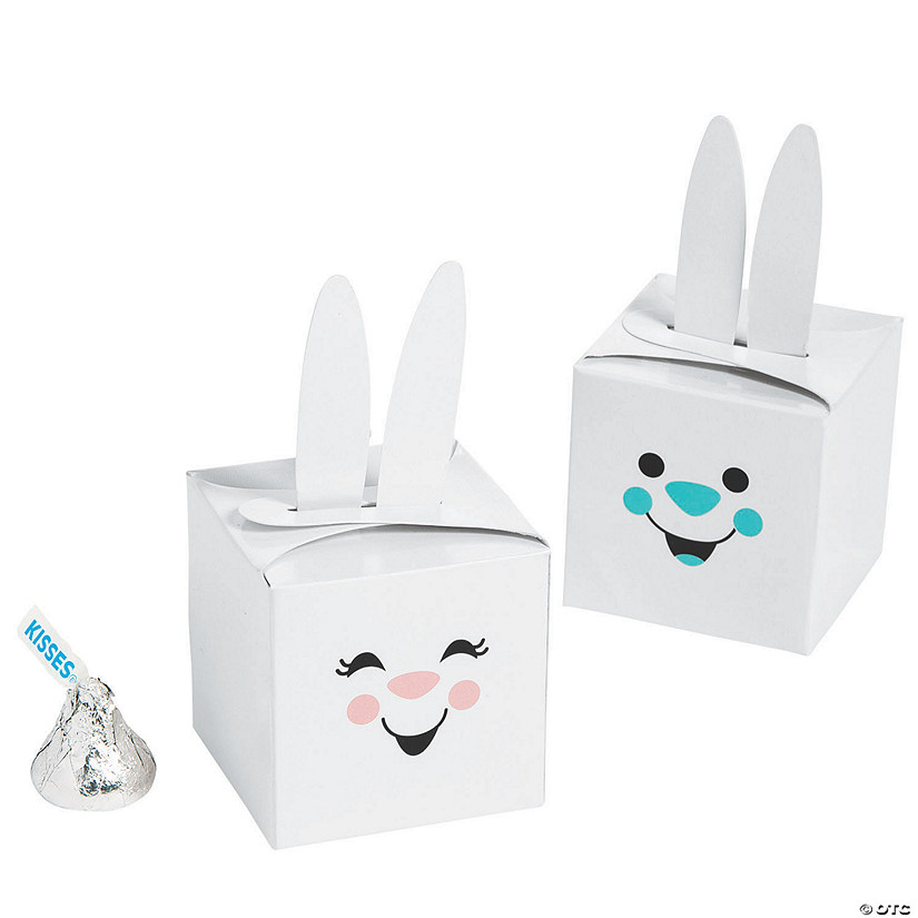 Easter Bunny Favor Boxes with Ears 24 Pc. Oriental Trading