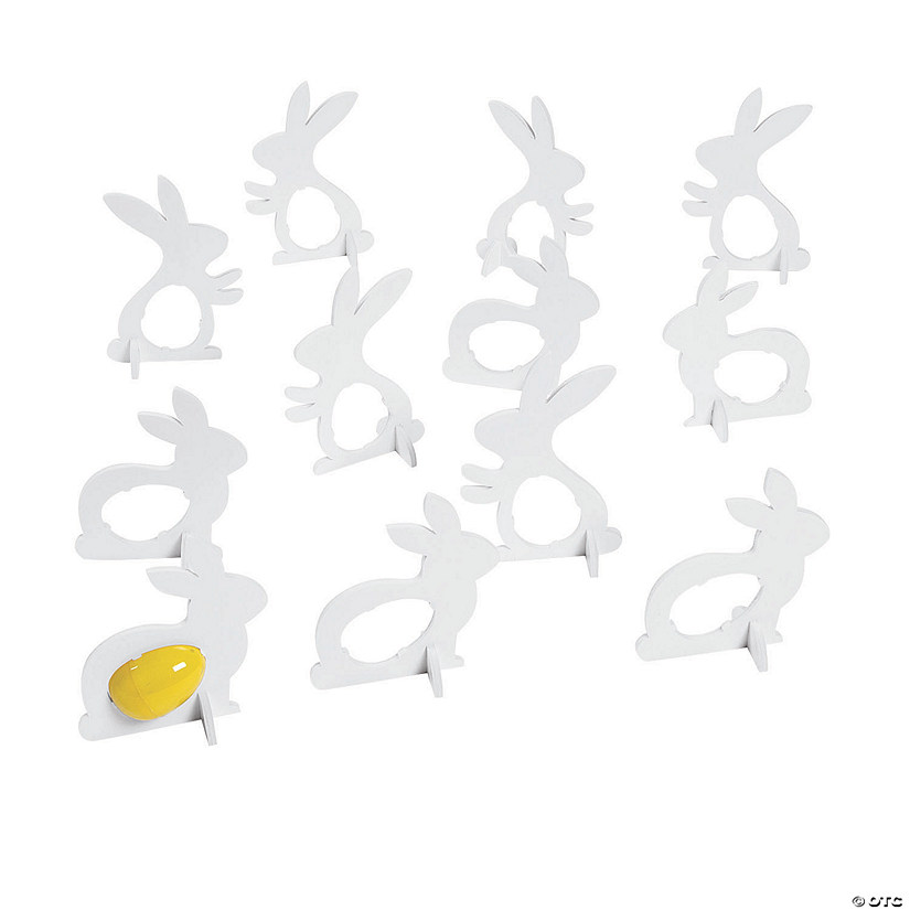 Easter Bunny Silhouette Egg Holders- 12 Pc. Image