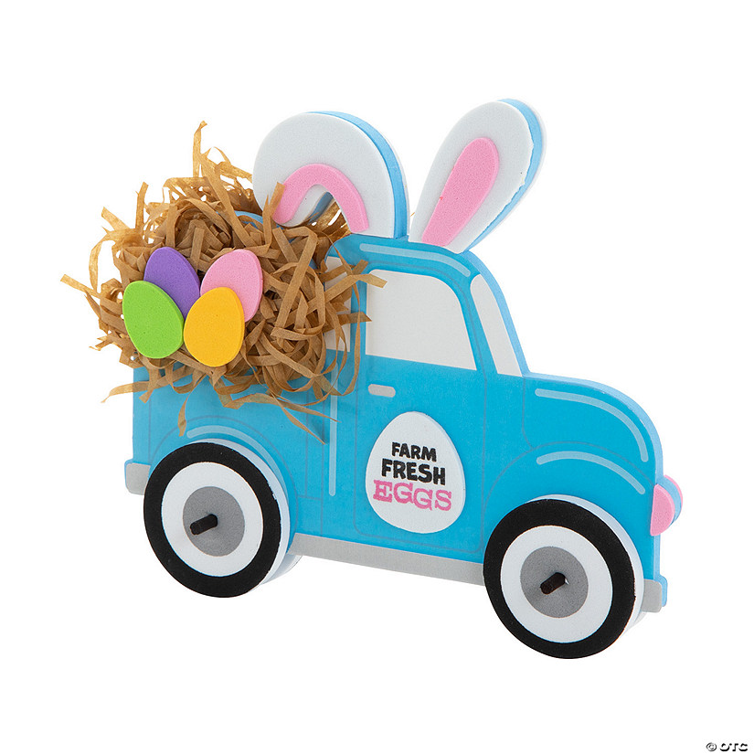 Easter Bunny Truck Craft Kit - Makes 12 Image