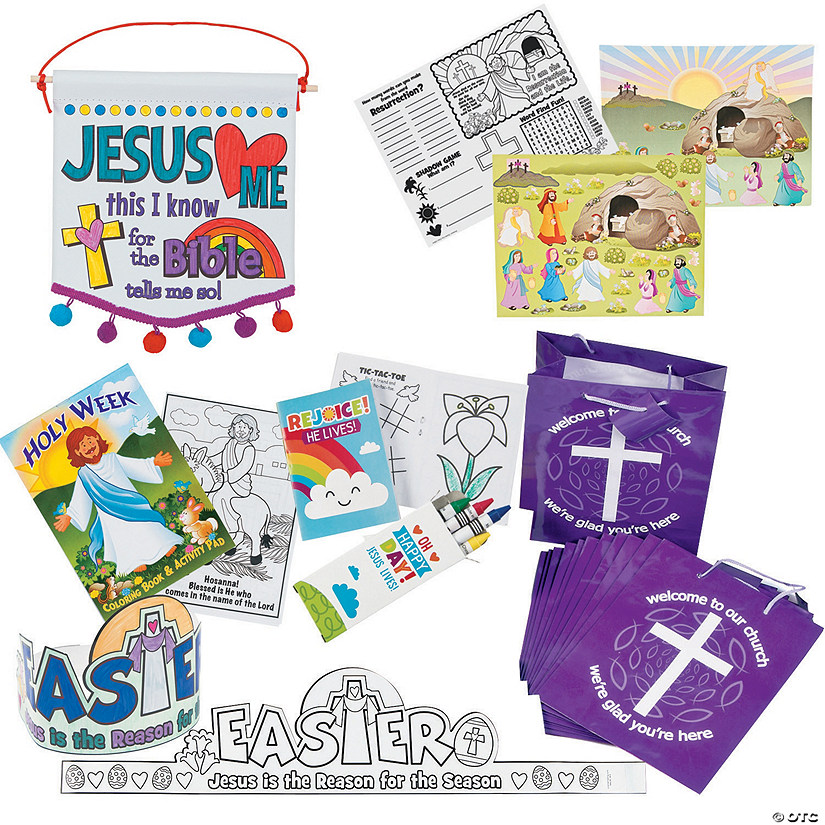 Easter Busy Bags - 12 Pc. Image