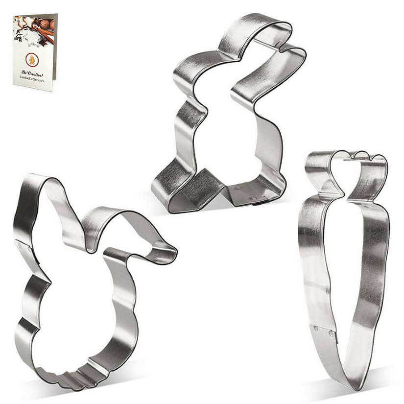 Easter Cookie Cutter 3 PC Set HS0437 Image