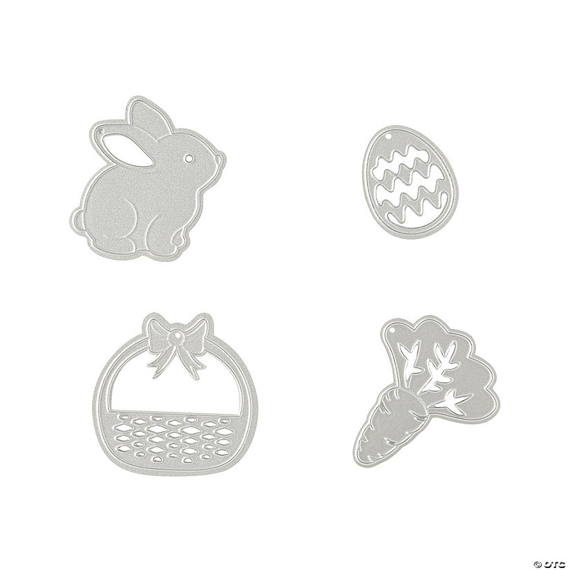 Easter Cutting Dies - 4 Pc. Image