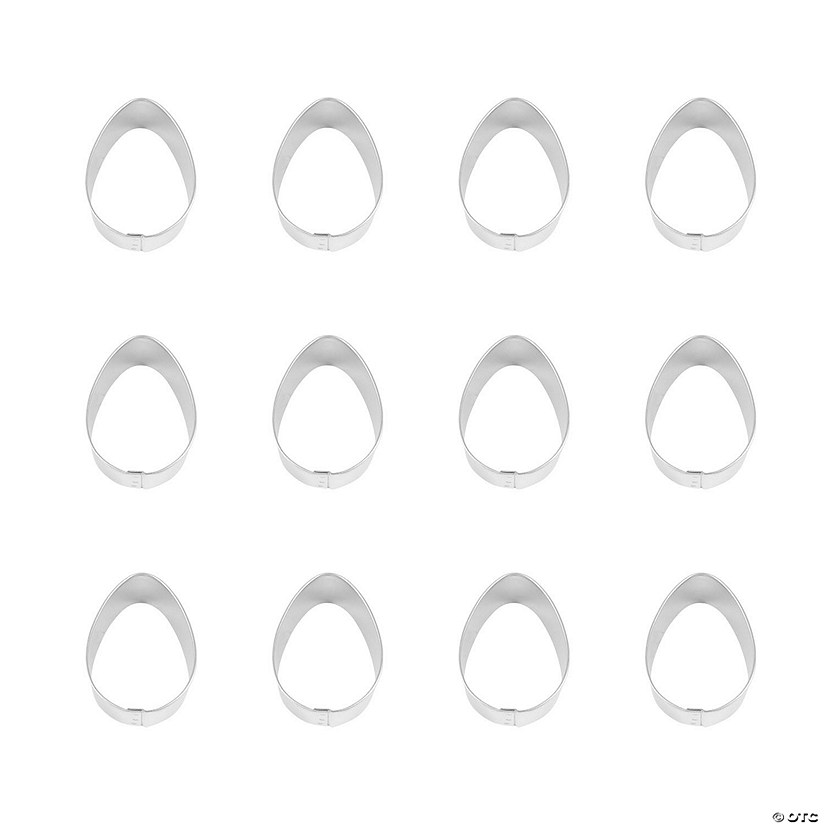 Easter Egg 2.5" Cookie Cutters Image