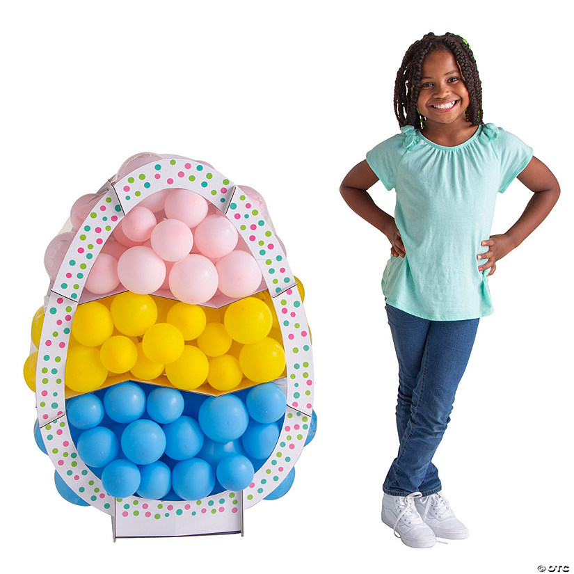 Easter Egg Balloon Mosaic Decoration Image
