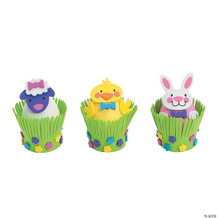 Easter Egg Decorations Craft Kit - Makes 12 Image