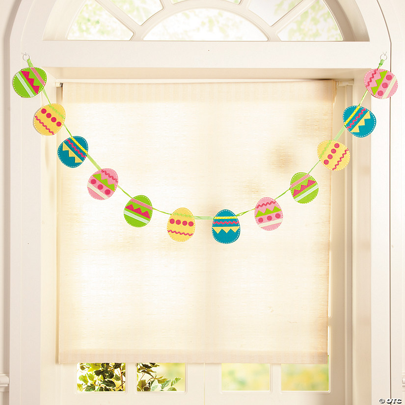 Easter Egg Garland Oriental Trading