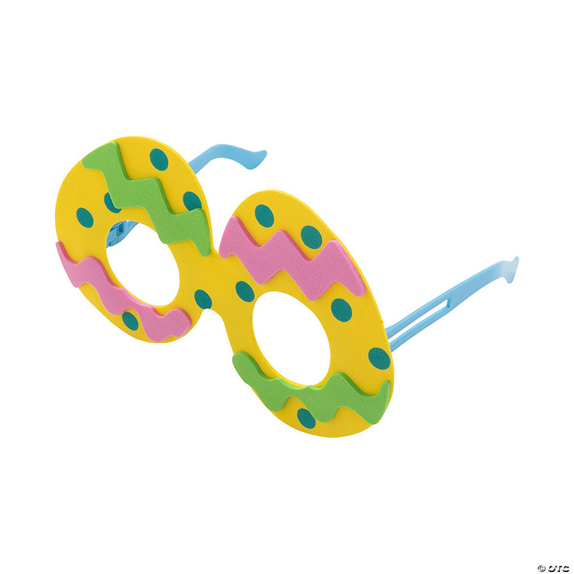 Easter Egg Glasses Craft Kit Makes 12 Oriental Trading