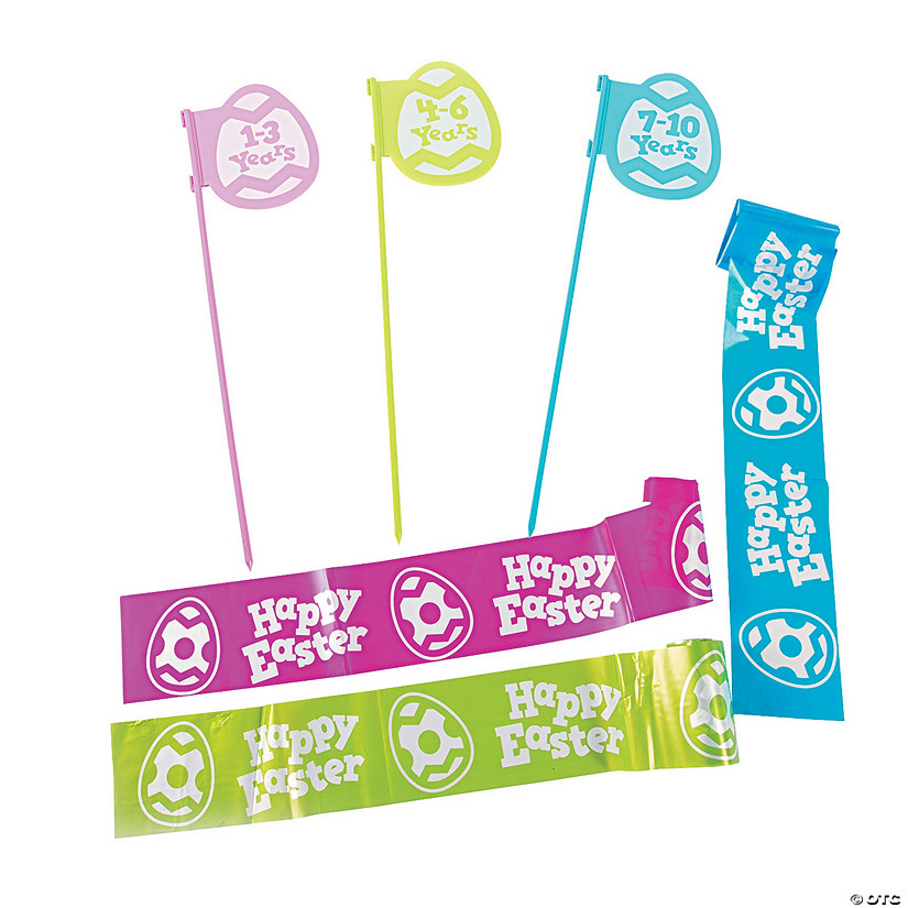 Easter Egg Hunt Decorating Kit 12 Pc Oriental Trading