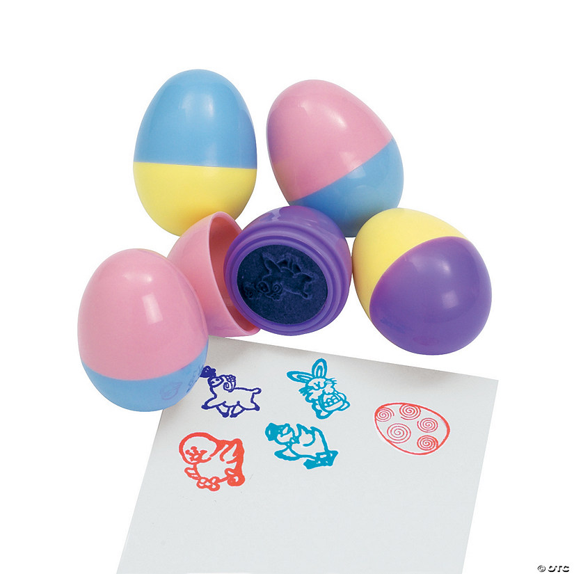 Easter Egg Stampers - 24 Pc. Image
