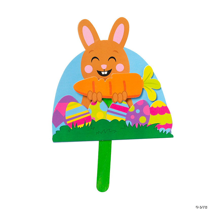 Easter Feed the Bunny Pop-Up Craft Kit - Makes 12 Image