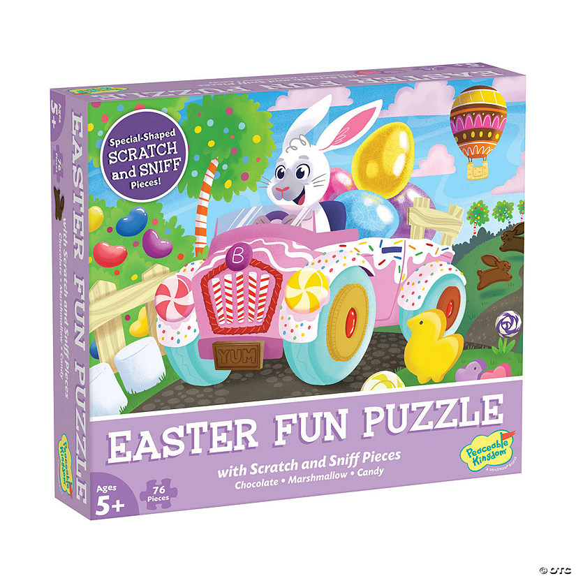 Easter Fun Scratch and Sniff Jigsaw Puzzle Image