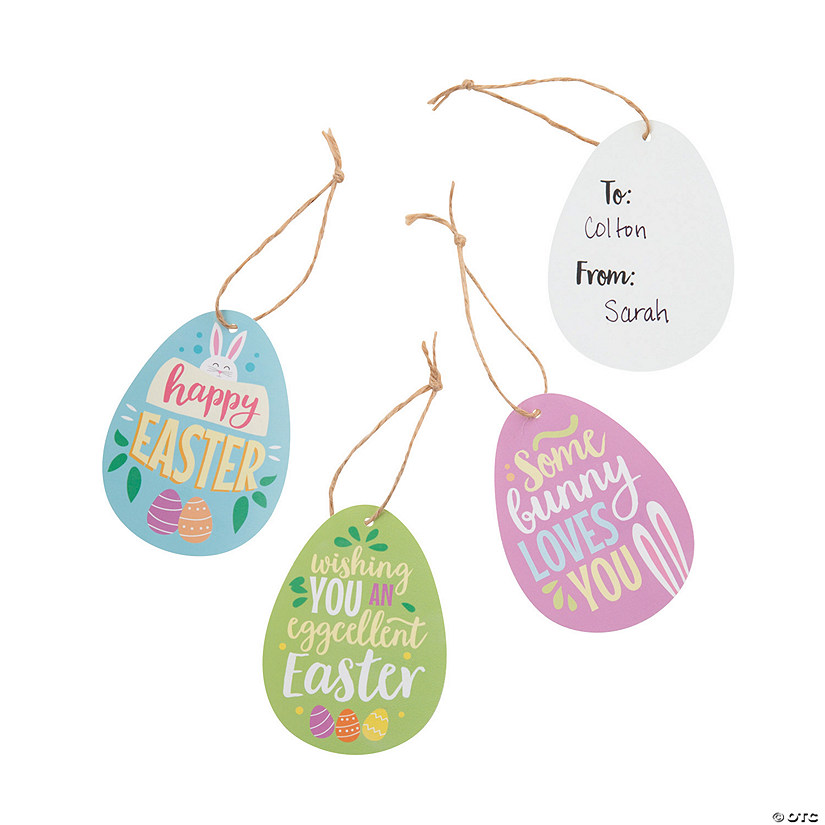 Easter Gift Tags - 24 Pc. Image