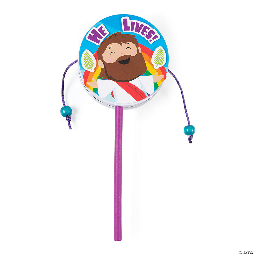 Easter He Lives Drum Craft Kit - Makes 12 Image