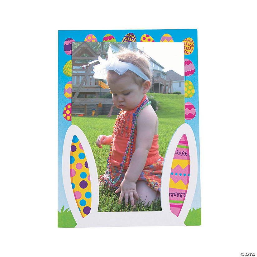 Easter Photo Holder Greeting Cards - 12 Pc. Image