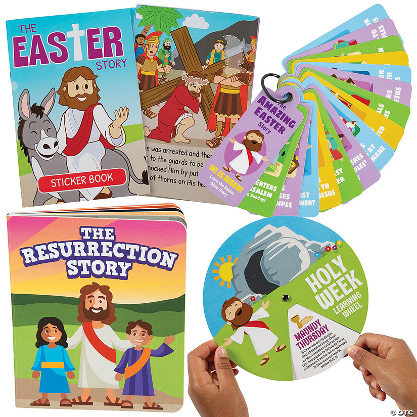 Easter Story Fun Learning Kit for 12 - 48 Pc. Image